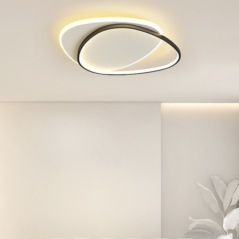 Lámpara de Techo LED de Hierro Estilo Contemporáneo para Sala de Estar – Iluminación Eficiente 0