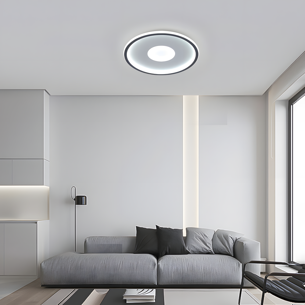 Lámpara de Techo LED de Hierro Minimalista para Sala de Estar – Diseño Elegante y Eficiente 0