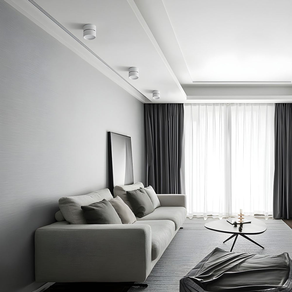 Lámpara de Techo Mini Ajustable de Superficie Moderna – Diseño Contemporáneo en Aluminio 6