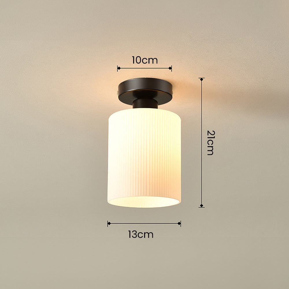 Lámpara de Techo Mini de Vidrio Dorada para Pasillo – Diseño Elegante y Sofisticado 4