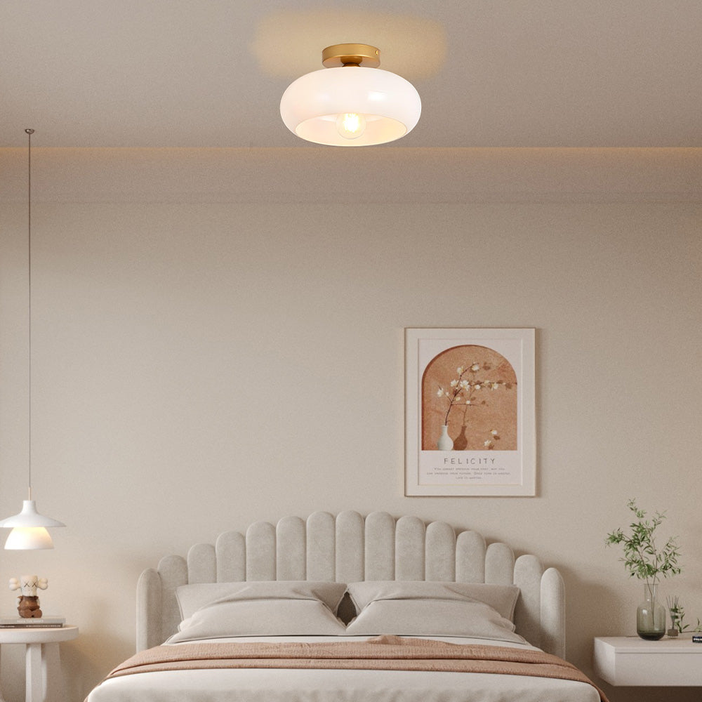 Lámpara de Techo Minimalista de Hierro para Sala de Estar - Diseño Contemporáneo y Iluminación Eficiente 2
