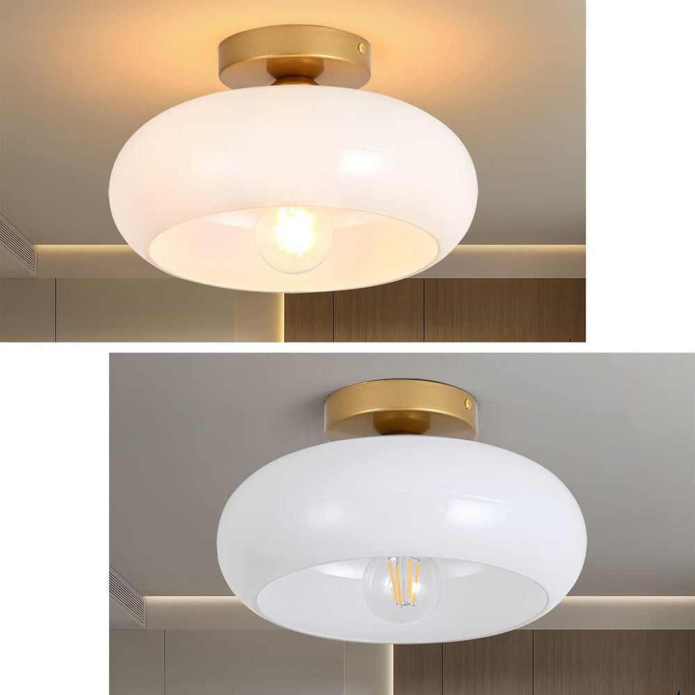 Lámpara de Techo Minimalista de Hierro para Sala de Estar - Diseño Contemporáneo y Iluminación Eficiente 3