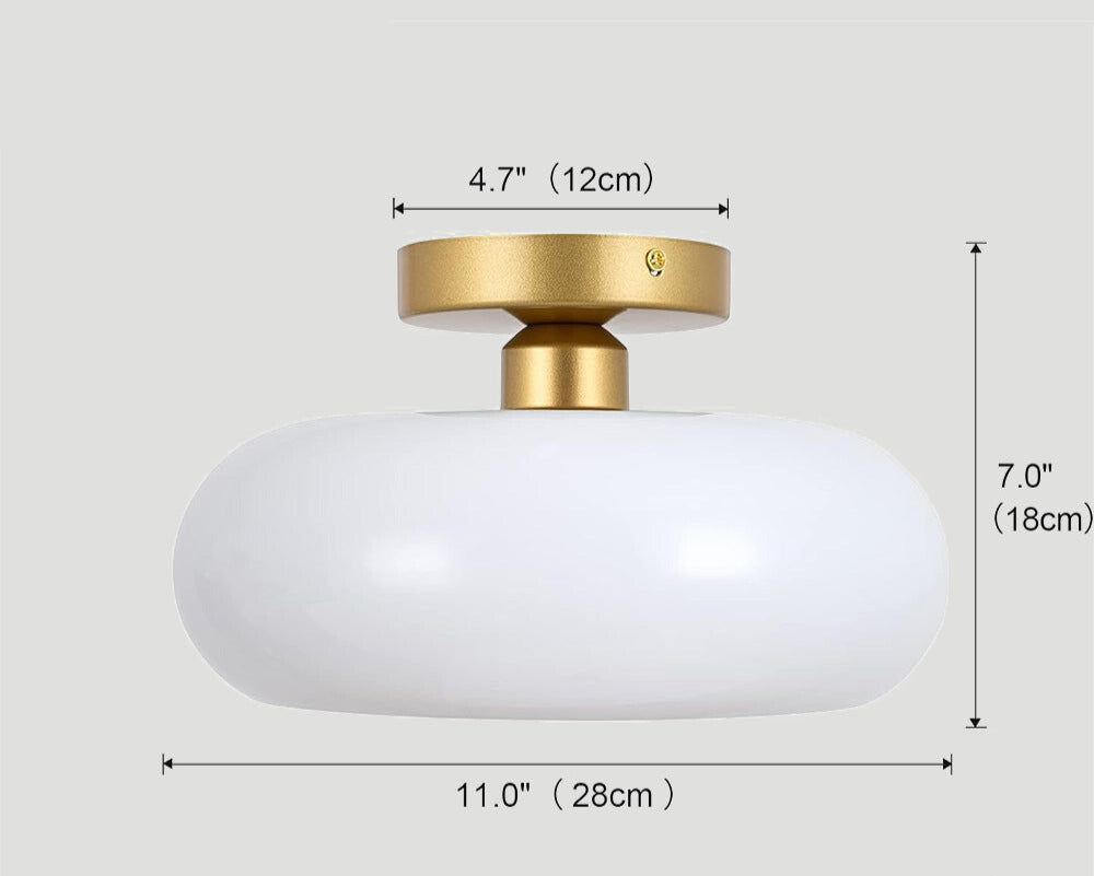 Tareli - Lámpara de Techo Minimalista de Hierro para Sala de Estar - Diseño Contemporáneo y Iluminación Eficiente