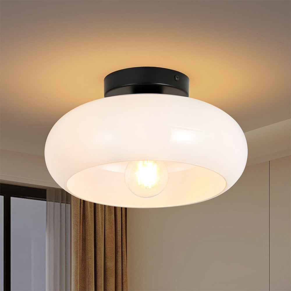 Lámpara de Techo Minimalista de Hierro para Sala de Estar - Diseño Contemporáneo y Iluminación Eficiente 8