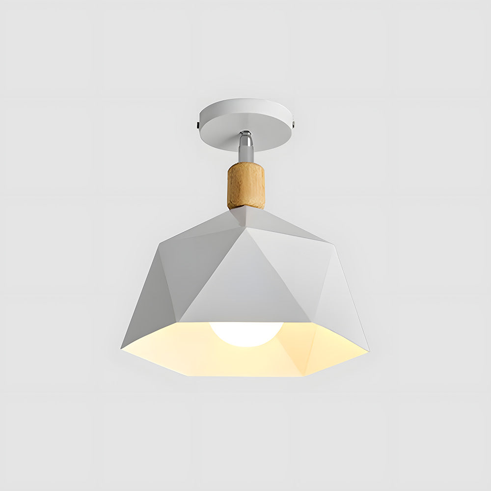 Lámpara de Techo Minimalista de Metal en Color Macaron para Pasillo - Diseño Elegante y Duradero 3