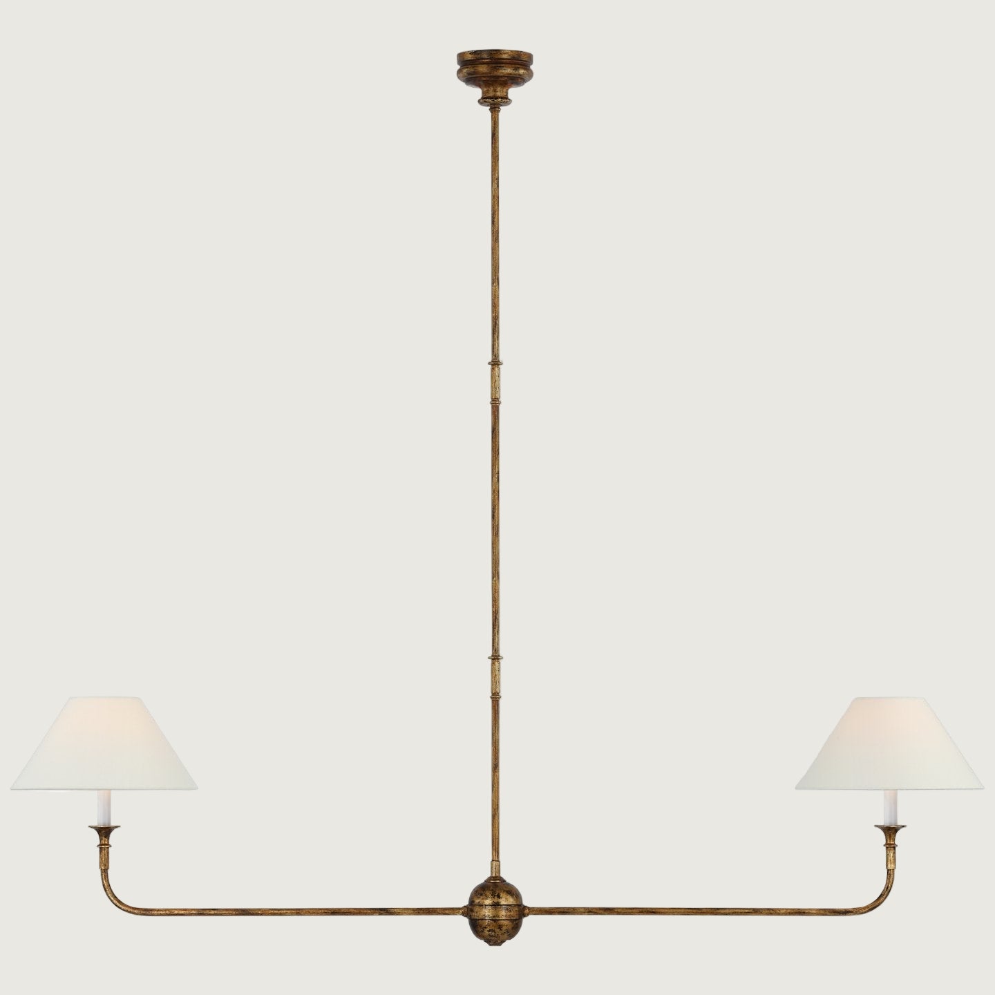 Lámpara de Techo Moderna Luella de Metal y Tela, Varios Tamaños, Compatible con Bombillas LED, Diseño Elegante para Interiores 0