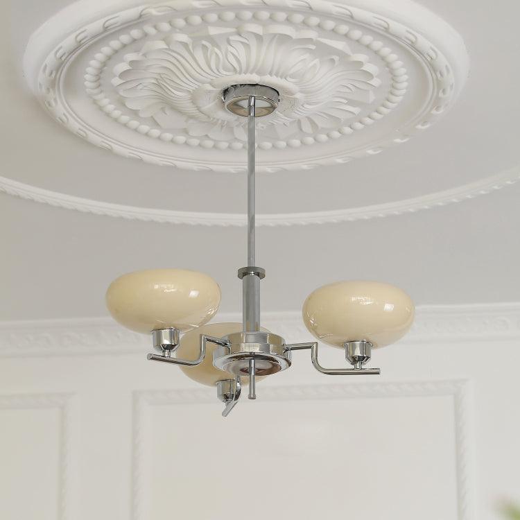 Lámpara de Techo Moderna Puja con Esferas de Vidrio – 3 y 5 Cabezas, Compatible con Bombillas LED y Edison 8