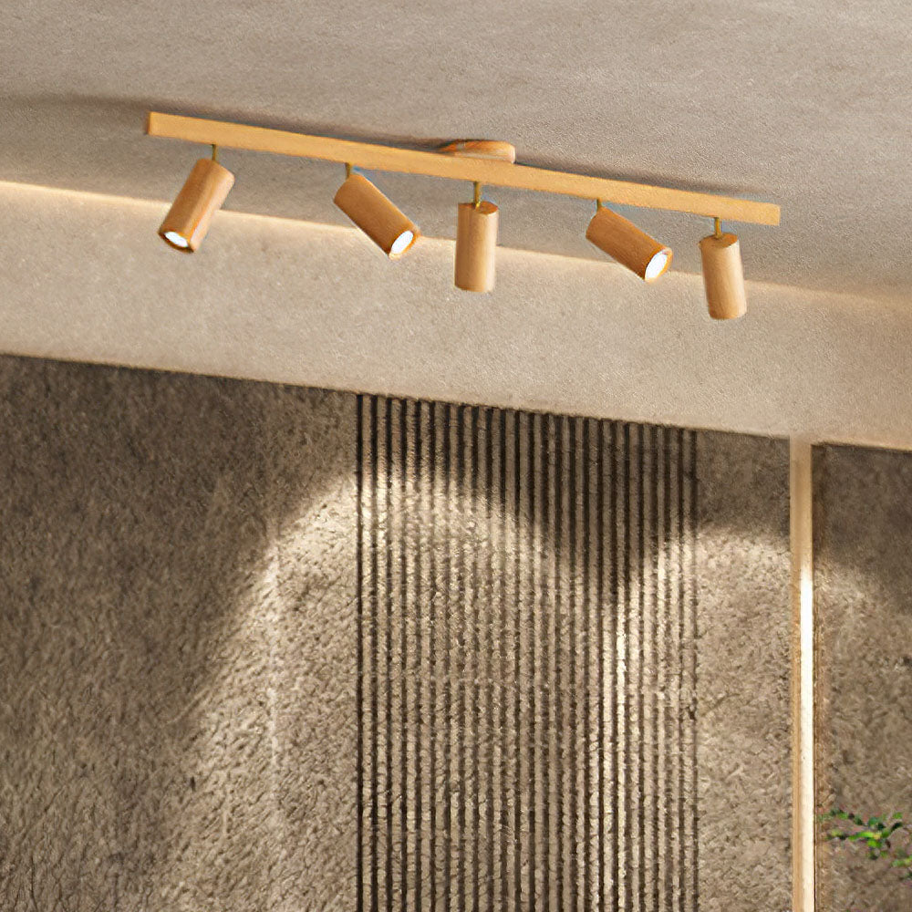 Lámpara de Techo Moderna con Focos LED Ajustables, Eficiencia Energética y Diseño Contemporáneo para Pasillos y Cocinas 10