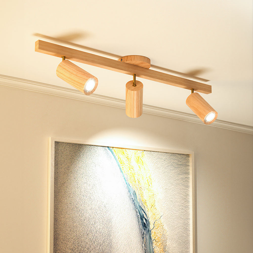 Lámpara de Techo Moderna con Focos LED Ajustables, Eficiencia Energética y Diseño Contemporáneo para Pasillos y Cocinas 1