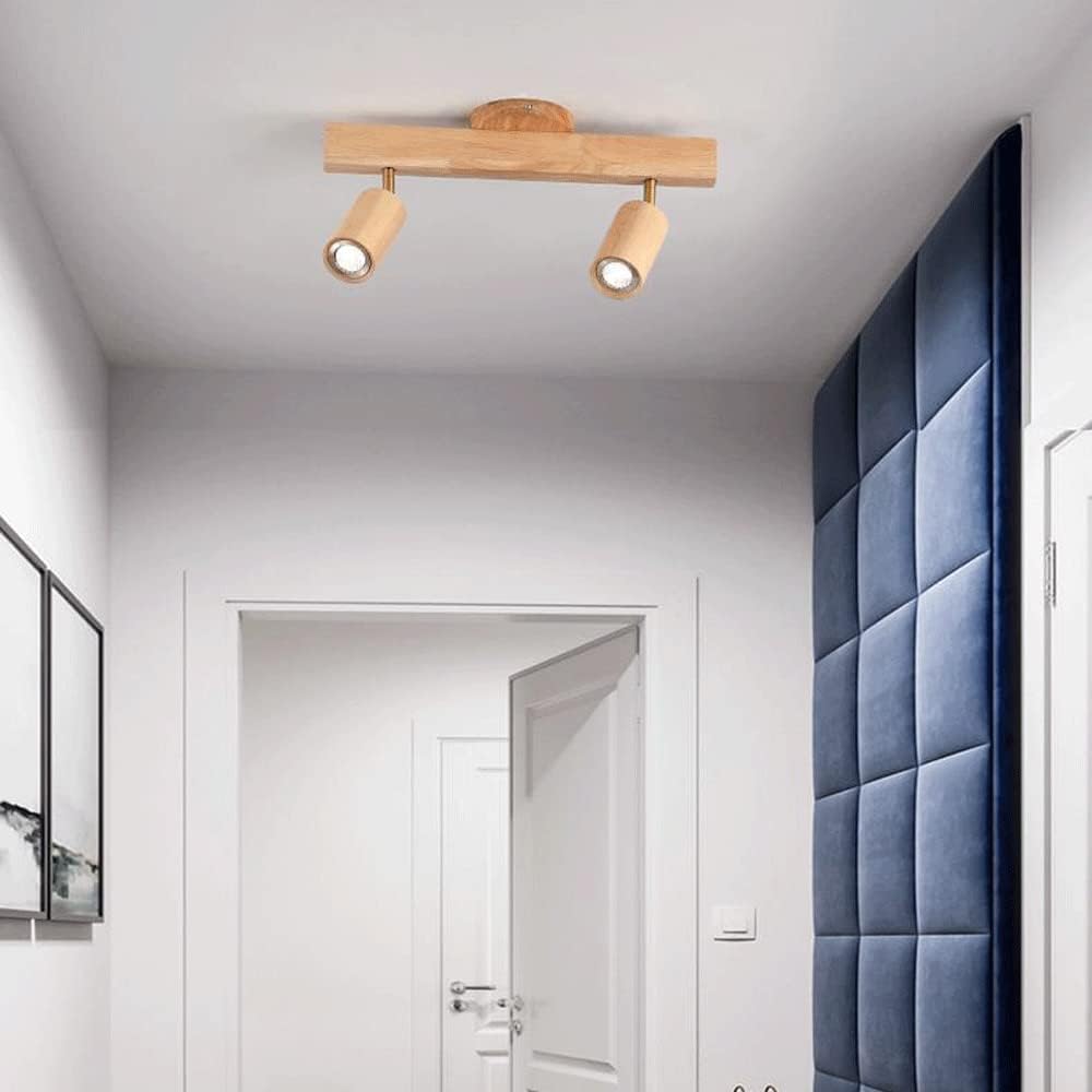 Lámpara de Techo Moderna con Focos LED Ajustables, Eficiencia Energética y Diseño Contemporáneo para Pasillos y Cocinas 5