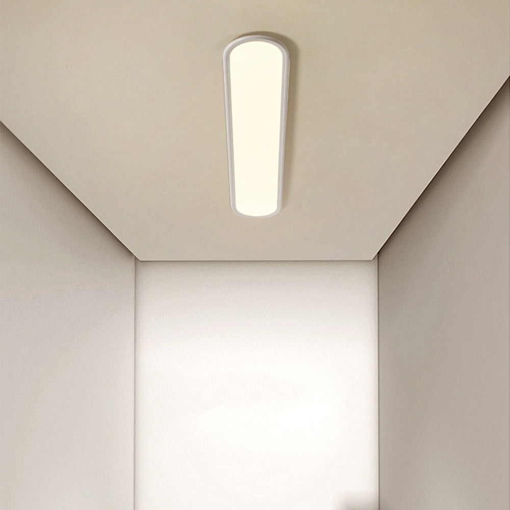 Lámpara de Techo Moderna para Pasillo, Diseño Minimalista de Metal y Acrílico 1