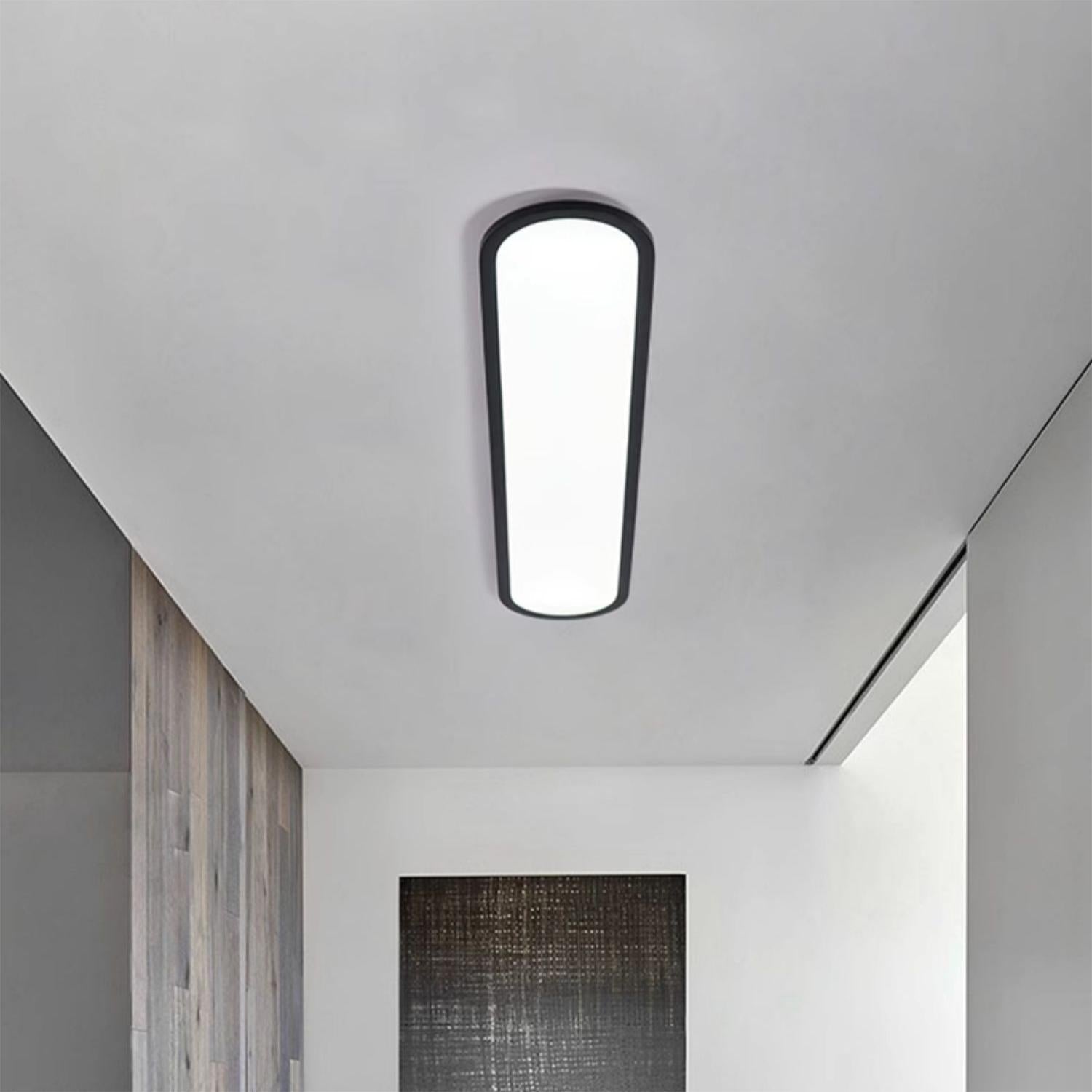 Lámpara de Techo Moderna para Pasillo, Diseño Minimalista de Metal y Acrílico 6