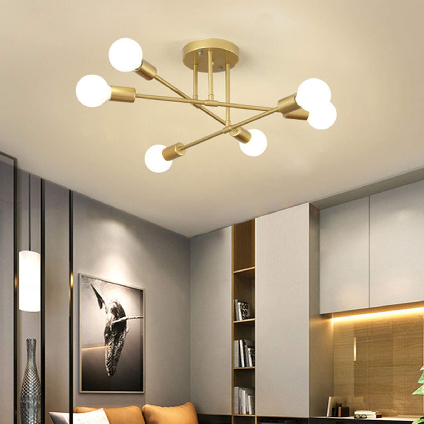 Lámpara de Techo Moderna y Sencilla para Sala de Estar – Iluminación Minimalista 2