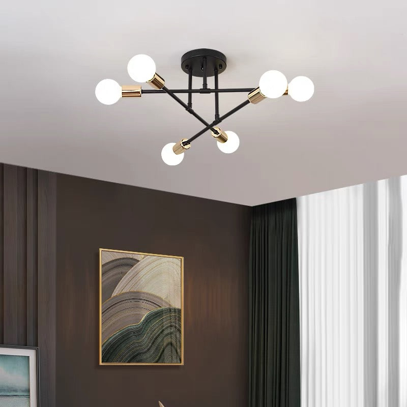 Lámpara de Techo Moderna y Sencilla para Sala de Estar – Iluminación Minimalista 8