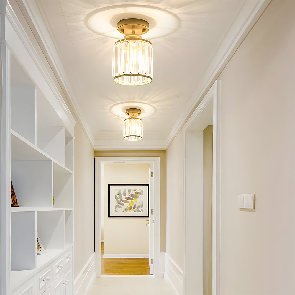 Lámpara de Techo Semi Flush Moderna de Cristal para Pasillo – Diseño Elegante y Contemporáneo 3
