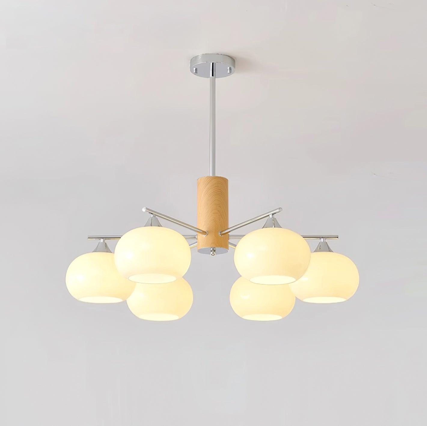 Lámpara de Techo de Cristal Gino con Diseño Escandinavo y Moderno – Disponible en Varias Tamaños 11