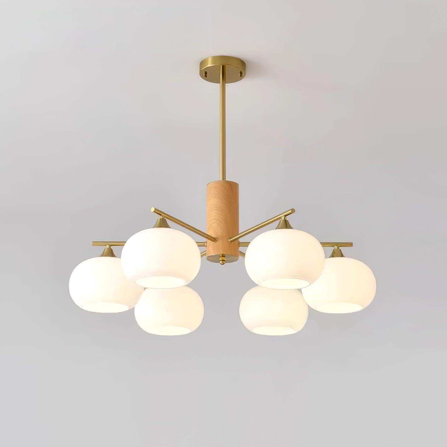 Lámpara de Techo de Cristal Gino con Diseño Escandinavo y Moderno – Disponible en Varias Tamaños 14