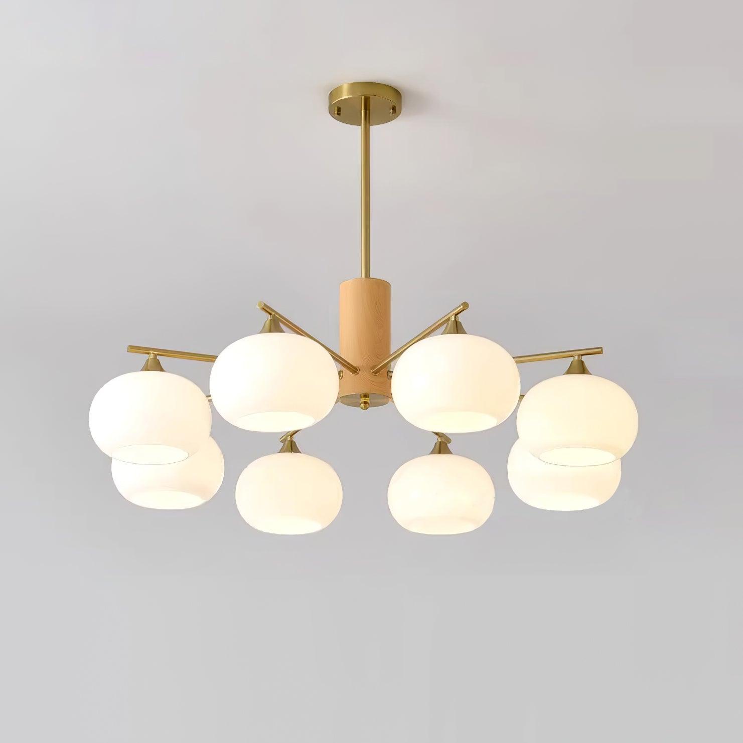 Lámpara de Techo de Cristal Gino con Diseño Escandinavo y Moderno – Disponible en Varias Tamaños 9