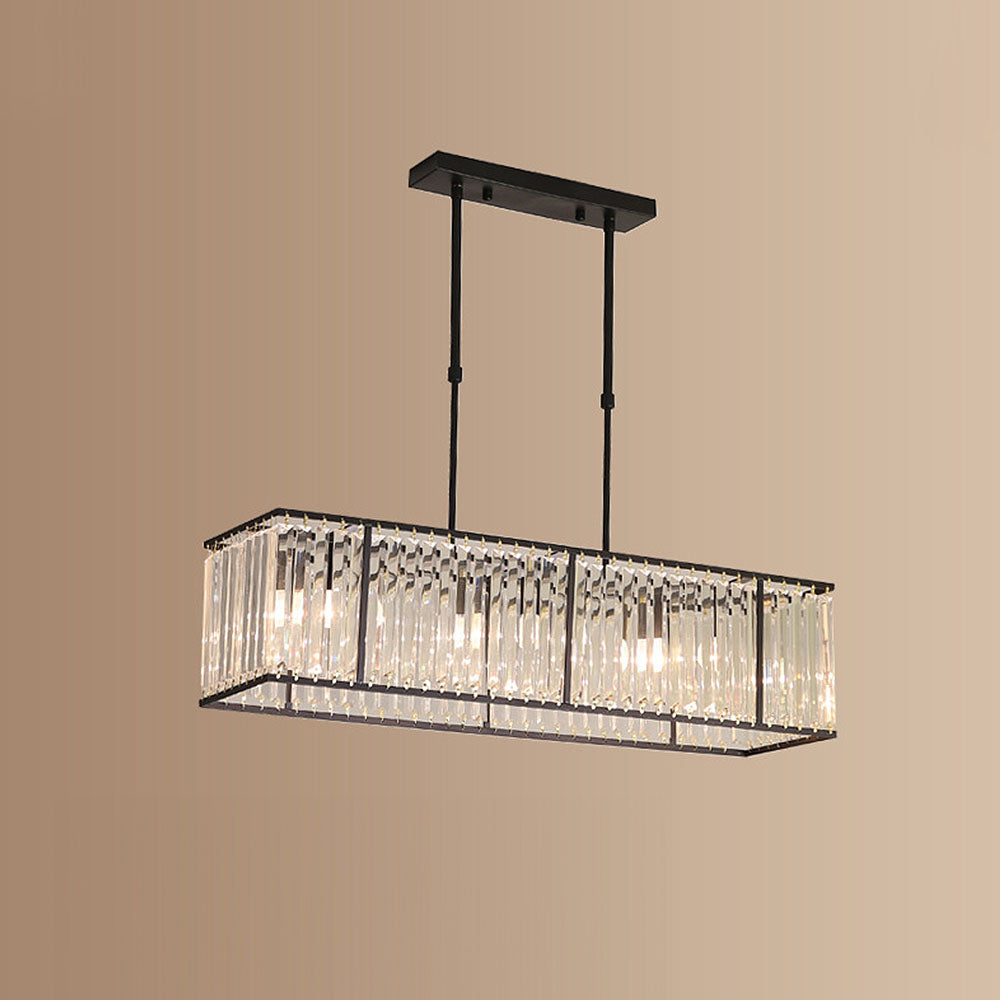 Lámpara de Techo de Cristal Nórdica Simple para Comedor y Sala de Estar 1