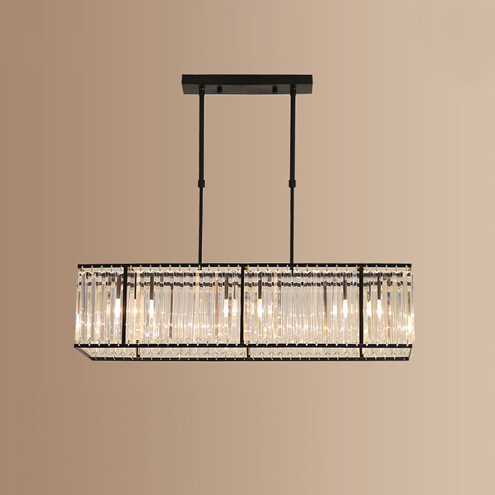 Lámpara de Techo de Cristal Nórdica Simple para Comedor y Sala de Estar 6