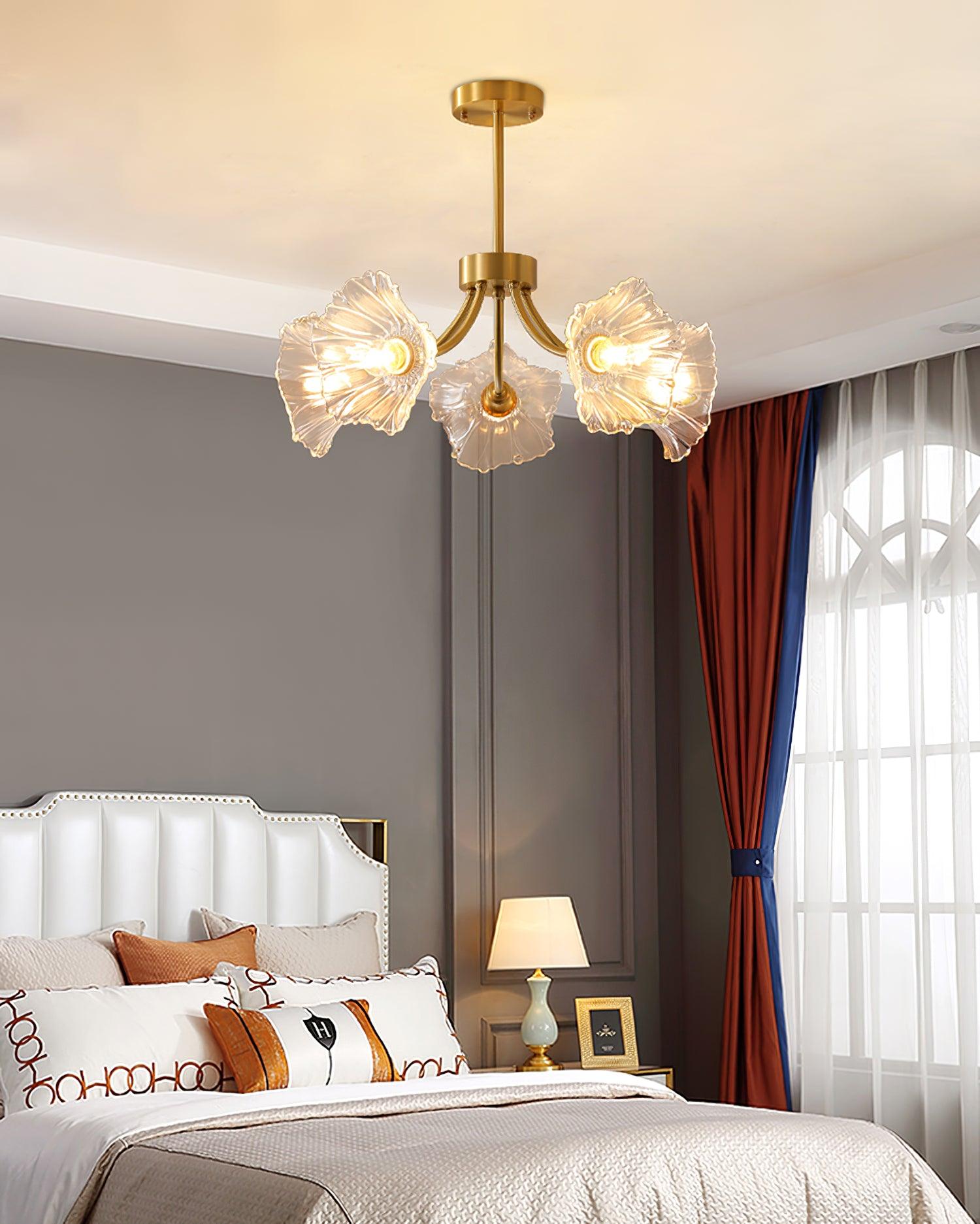 Lámpara de Techo de Cristal con Diseño Moderno y Elegante – Araña de 3, 5 y 8 Luces 4
