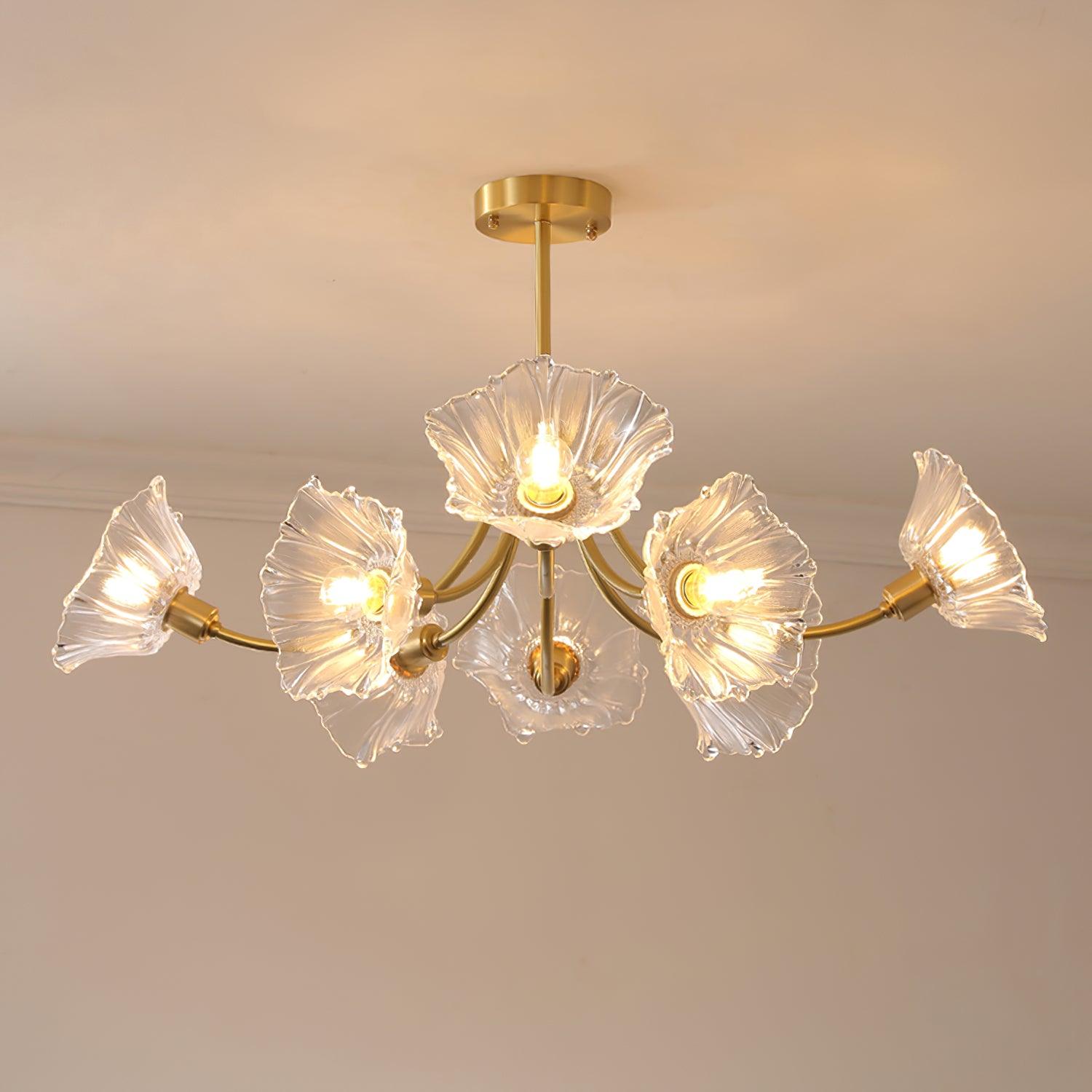 Lámpara de Techo de Cristal con Diseño Moderno y Elegante – Araña de 3, 5 y 8 Luces 9