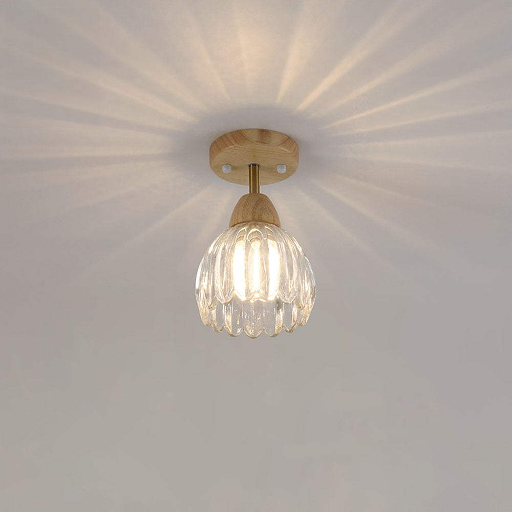 Lámpara de Techo de Vidrio Minimalista para Comedor, Iluminación Moderna y Sofisticada 5