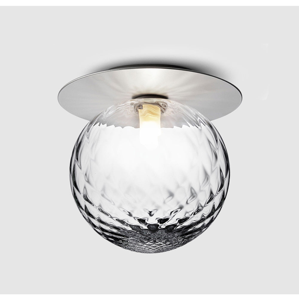 Lámpara de Techo de Vidrio Moderna para Pasillo – Iluminación Elegante y Estilizada 11