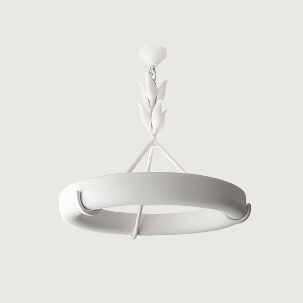 Lámpara de Techo de Yeso Minimalista, Araña de Plástico con LED Integrado – Diámetro 65cm y 85cm 0