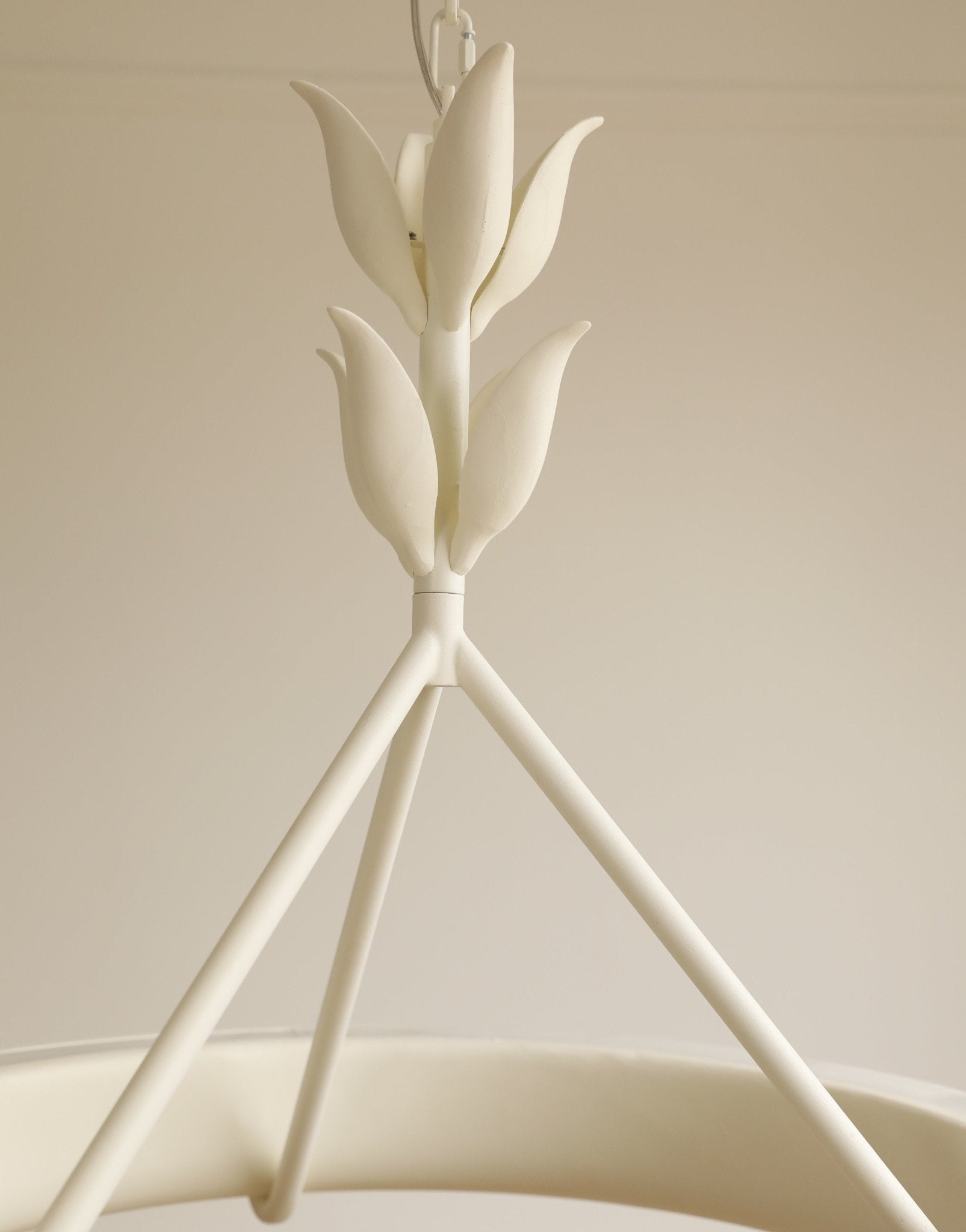 Lámpara de Techo de Yeso Minimalista, Araña de Plástico con LED Integrado – Diámetro 65cm y 85cm 6