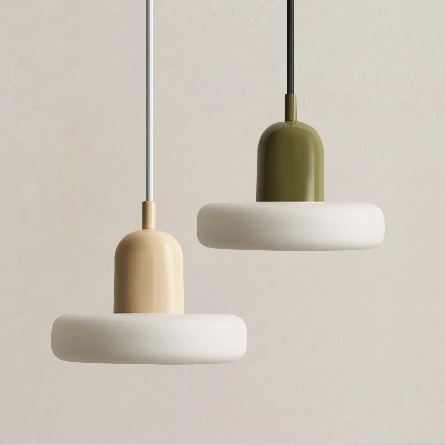 Lámparas Colgantes Coloridas y Elegantes para Cocina y Comedor 4