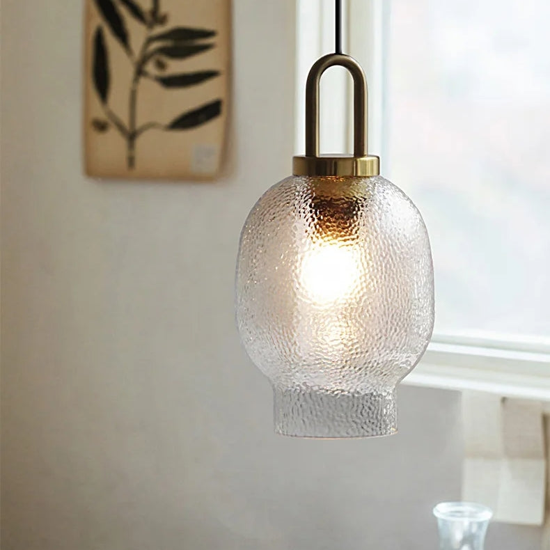 Lámparas Colgantes Modernas de Vidrio Esmerilado para Decoración Interior 0