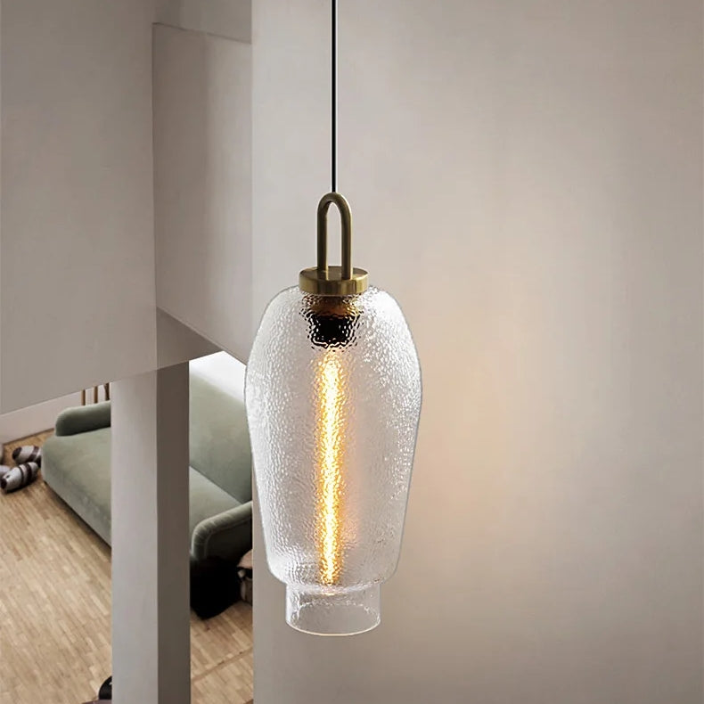 Lámparas Colgantes Modernas de Vidrio Esmerilado para Decoración Interior 10