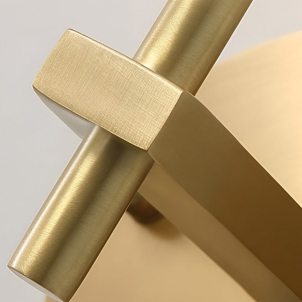 Lámparas de Pared LED Modernas de Cristal Dorado para Salón y Dormitorio 7