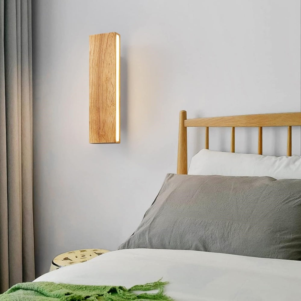Lámparas de Pared LED de Madera con Cabeza Rotativa para Iluminación Moderna y Eficiente en Pasillos 10