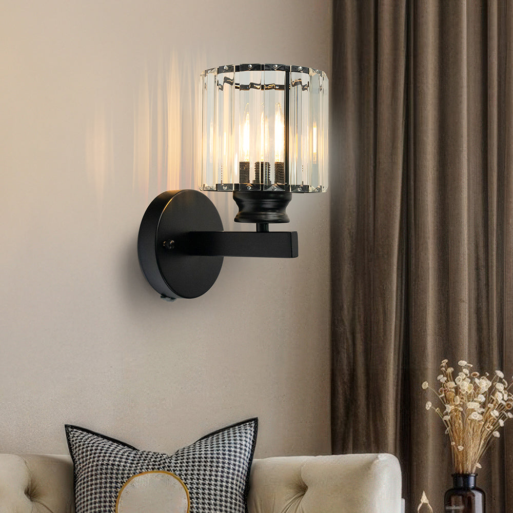 Lámparas de Pared de Cristal Redondas y Cuadradas para Pasillo – Iluminación Elegante y Moderna 0