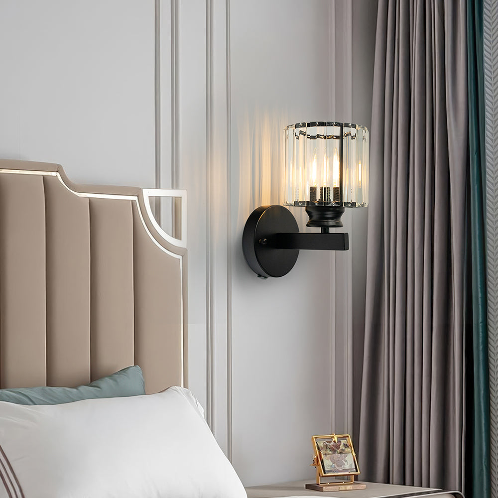 Lámparas de Pared de Cristal Redondas y Cuadradas para Pasillo – Iluminación Elegante y Moderna 2