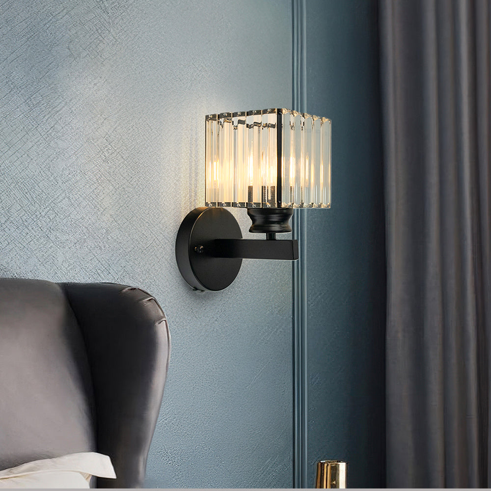 Lámparas de Pared de Cristal Redondas y Cuadradas para Pasillo – Iluminación Elegante y Moderna 5