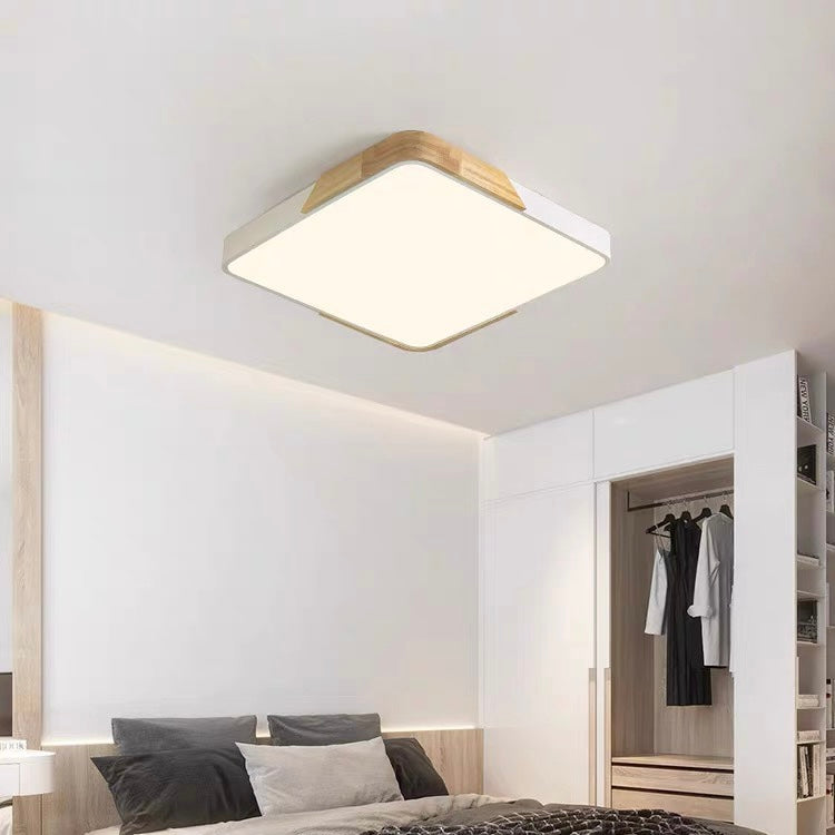 Lámparas de Techo Cuadradas Coloridas y Minimalistas – Iluminación LED para Hogar 1
