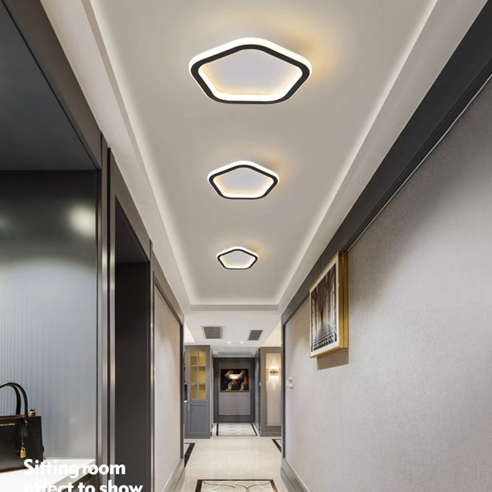 Lámparas de Techo LED Modernas de Hierro para Dormitorio – Iluminación Eficiente y Estilo Contemporáneo 11