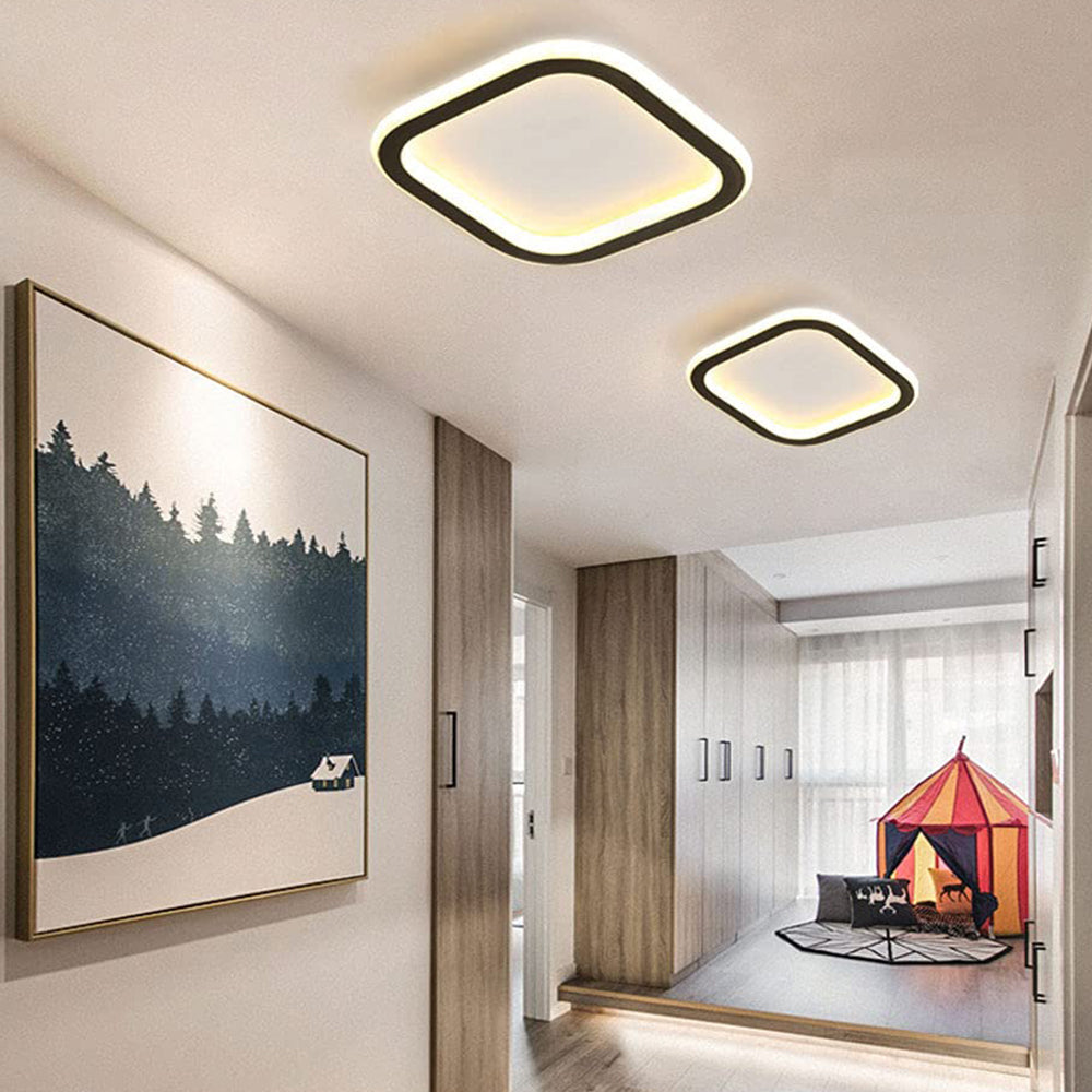 Lámparas de Techo LED Modernas de Hierro para Dormitorio – Iluminación Eficiente y Estilo Contemporáneo 5