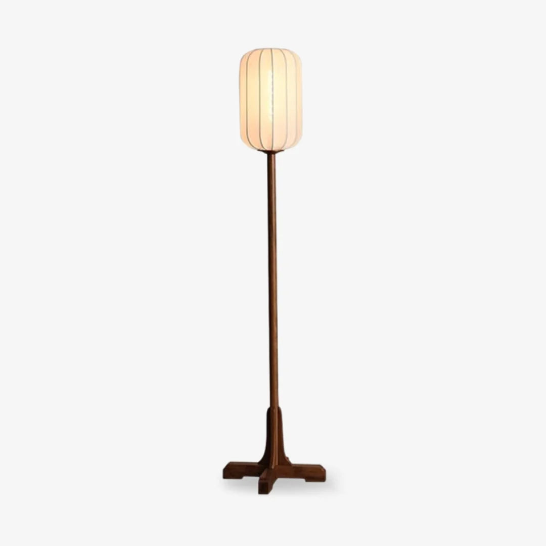Lámpara de pie farol de tela Tolena – vista principal