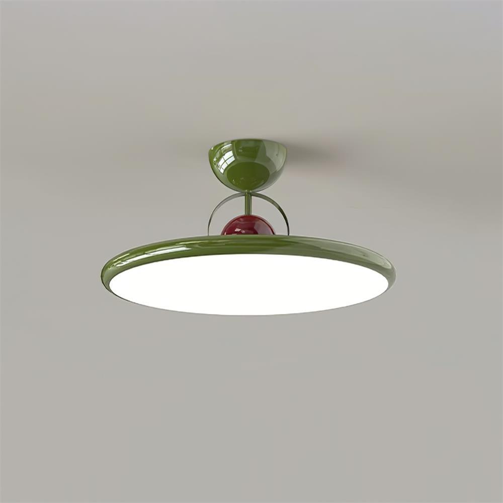 Lámpara de techo LED Eclipa – en verde