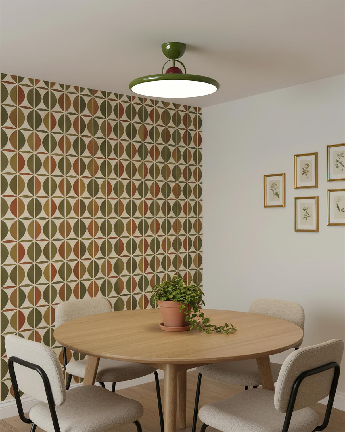Lámpara de techo LED Eclipa en un dormitorio colorido – imagen 21