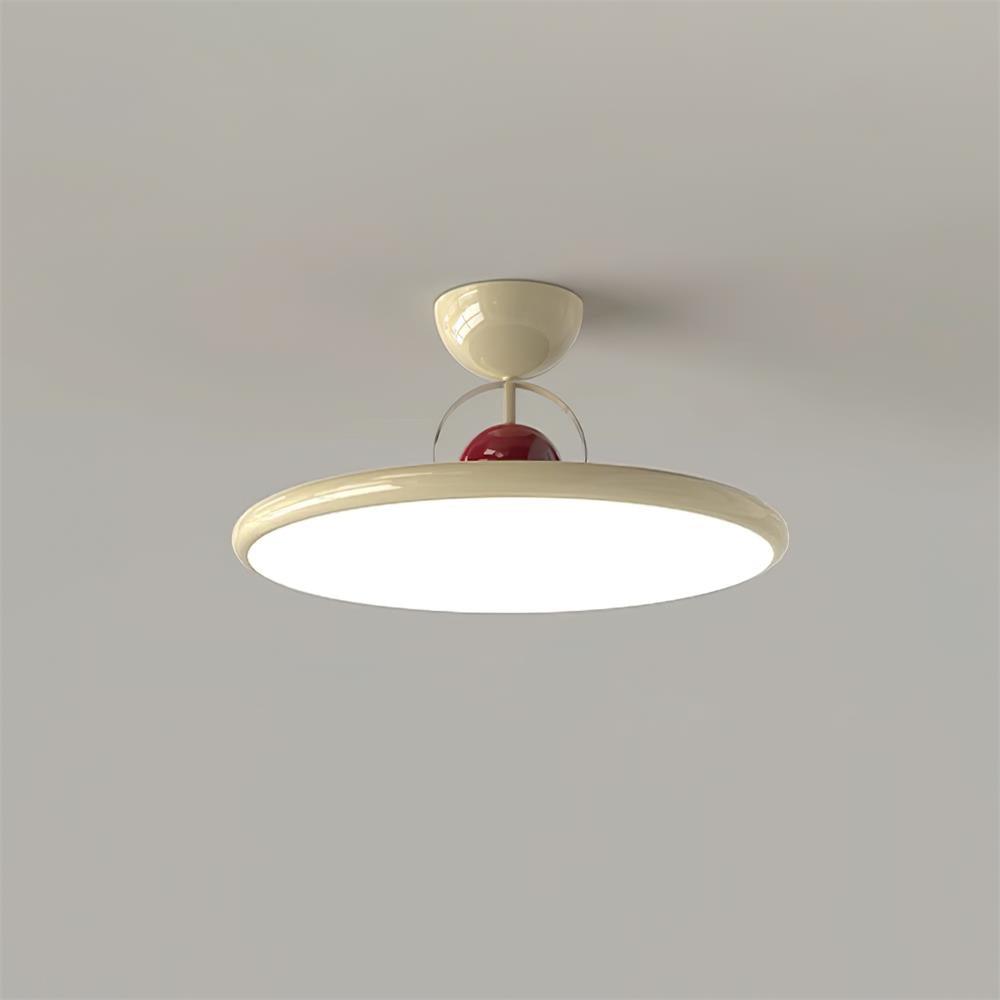 Lámpara de techo LED Eclipa – en beige