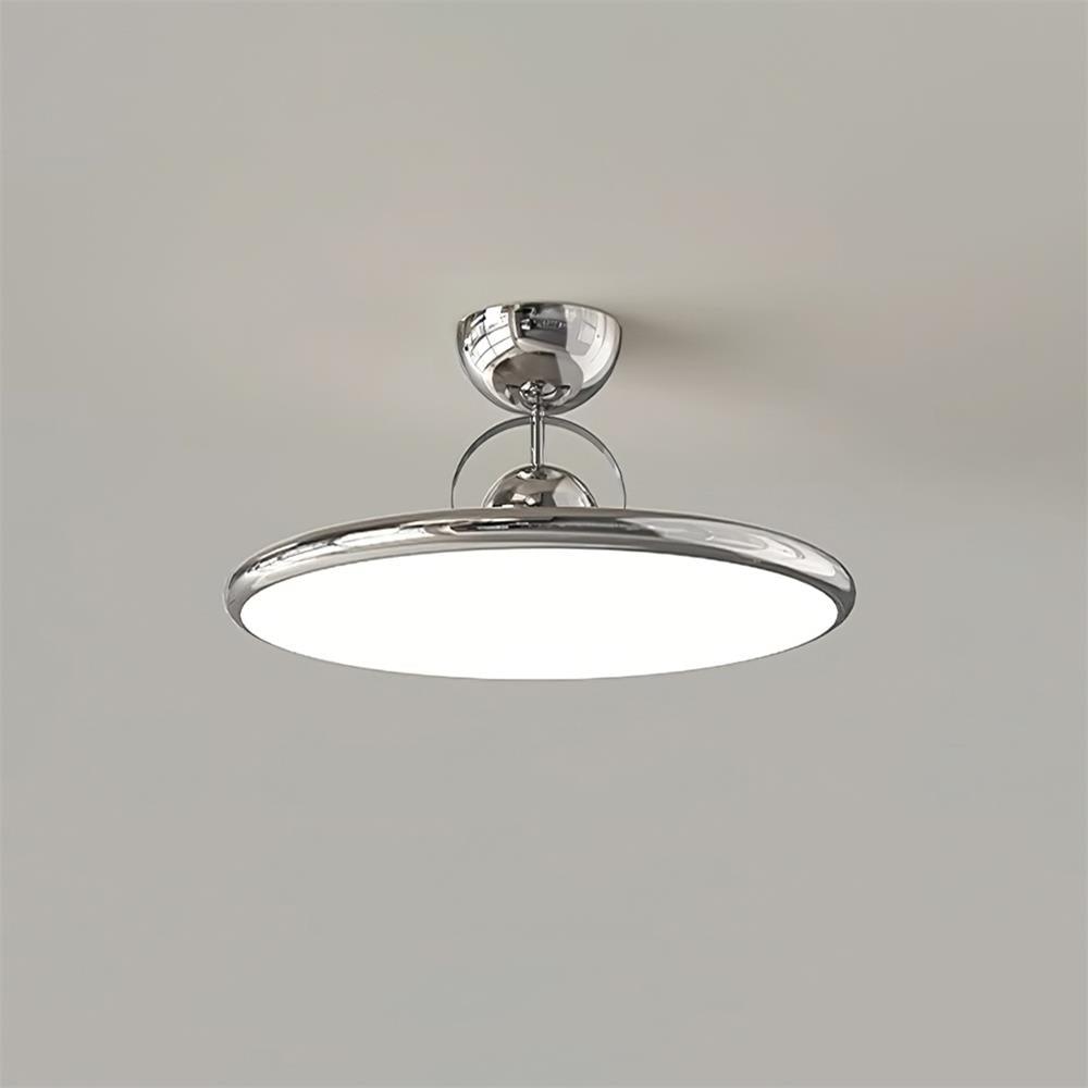 Lámpara de techo LED Eclipa – en cromo