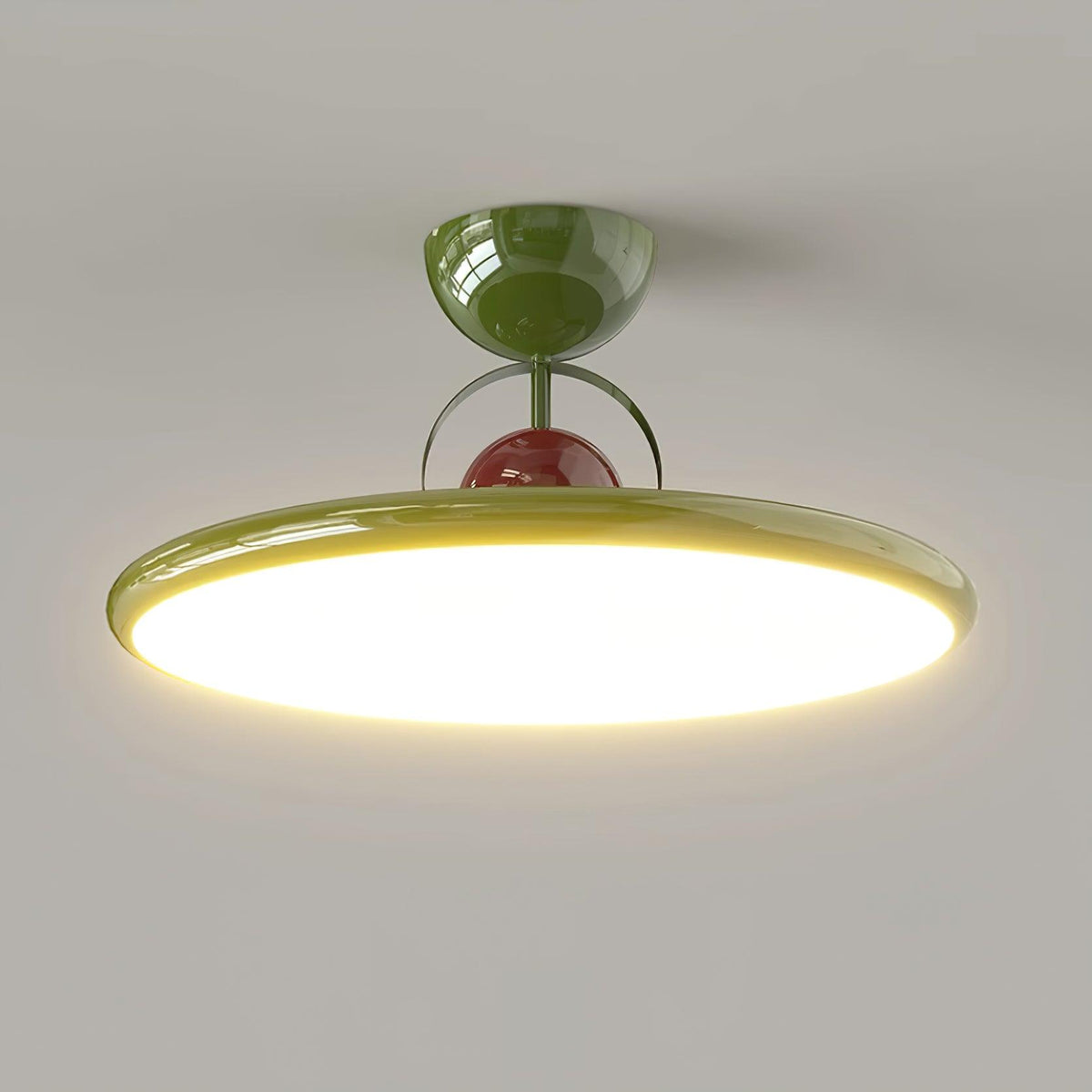 Lámpara de techo LED Eclipa en un dormitorio colorido – imagen 18