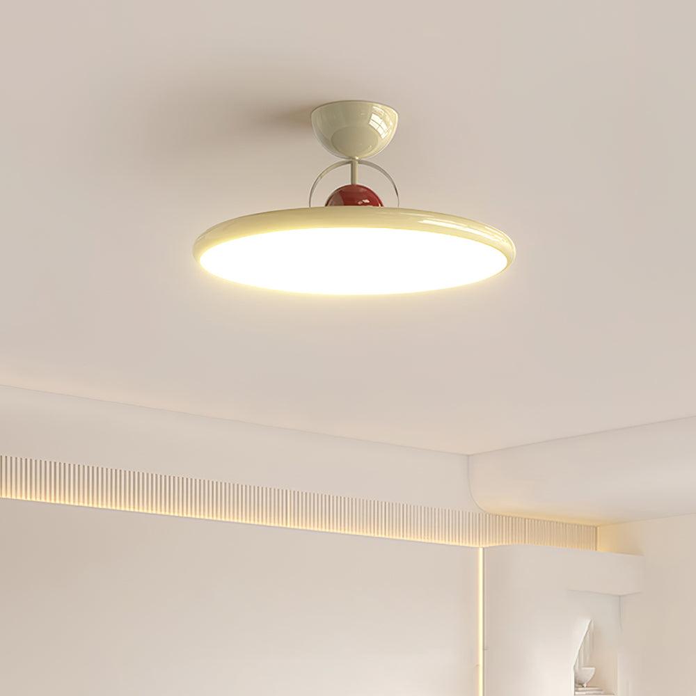 Lámpara de techo LED Eclipa en un dormitorio colorido – imagen 12