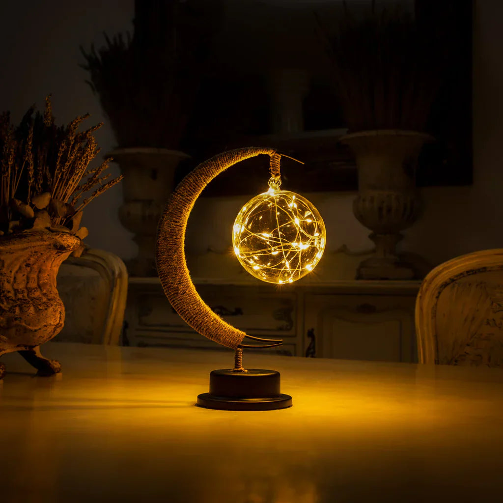 LunaSerena - Lámpara de Luna LED para Ambientes Tranquilos