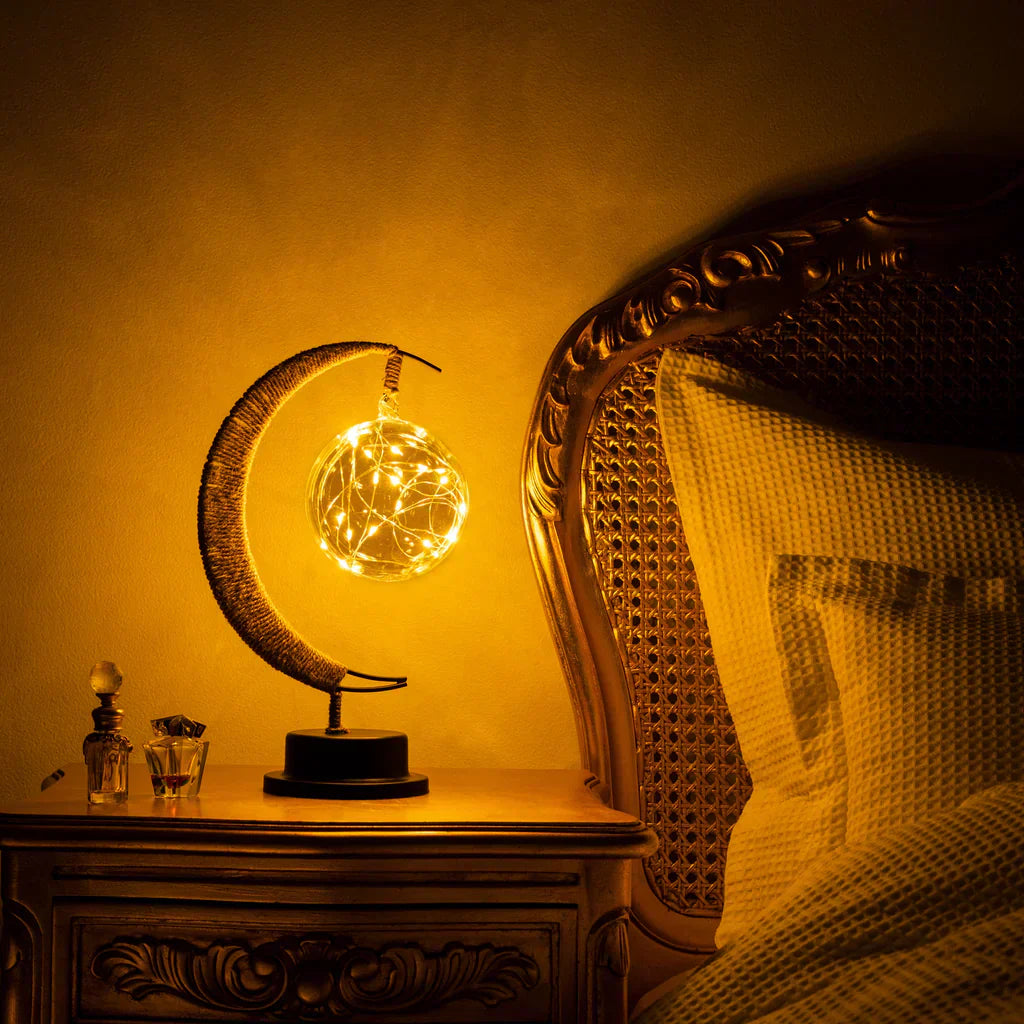 LunaSerena - Lámpara de Luna LED para Ambientes Tranquilos